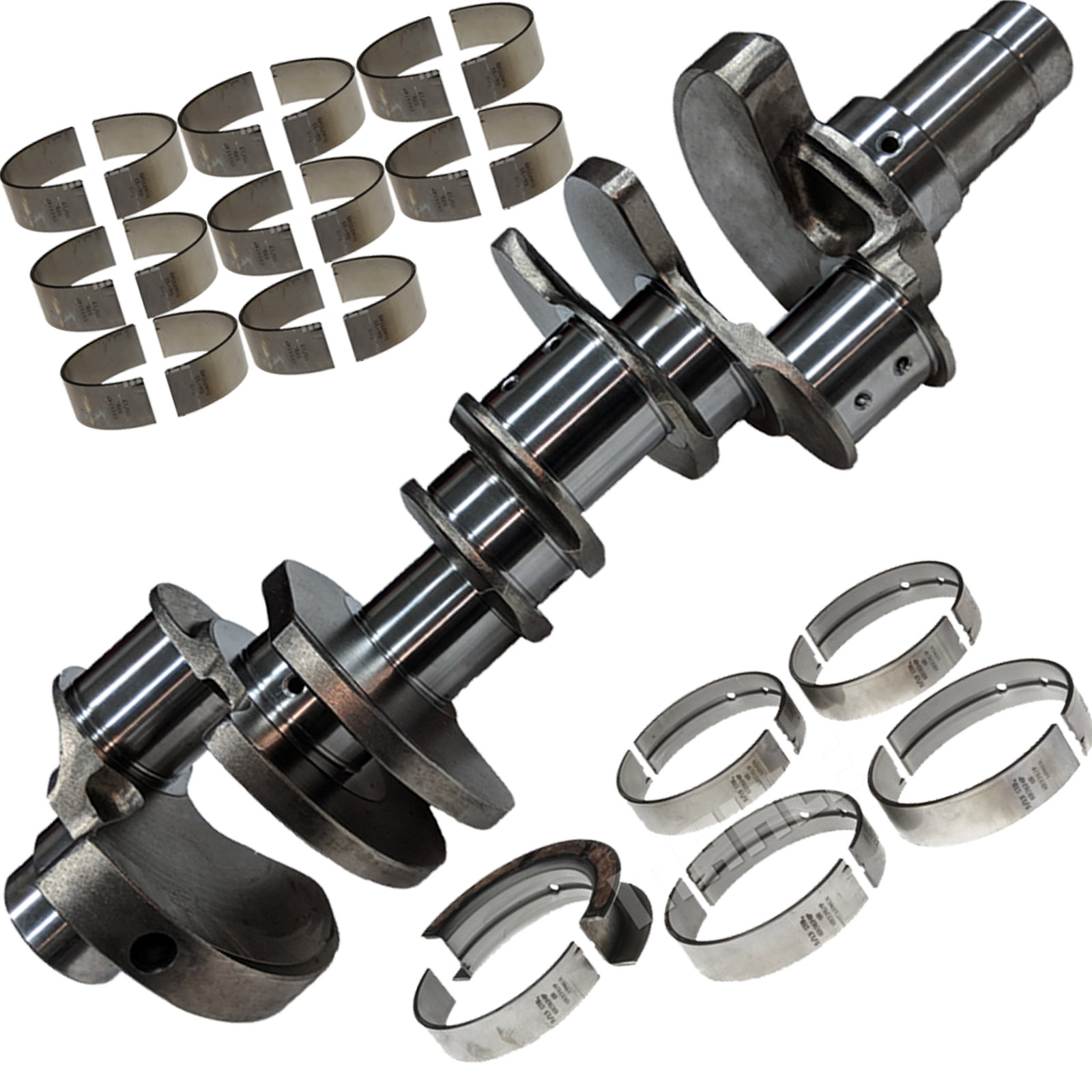 King MB5816CP STD Crankshaft Main Bearings Compatible With Ford Power Stroke 6.0/6.4 .020 o/s housing 