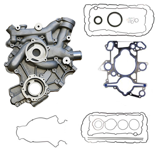 New Front Cover Assembly with Gaskets - Ford Powerstroke 6.0L - 2003-2004.6