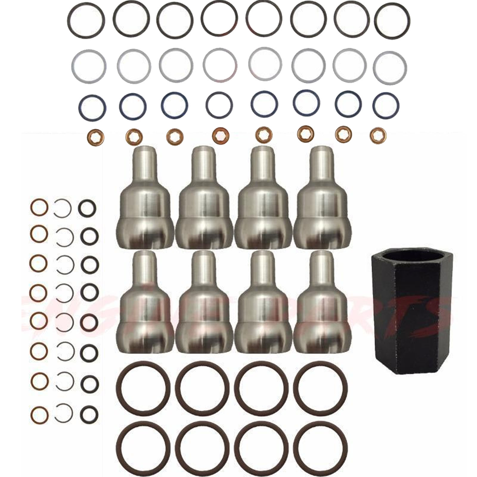 Ford Powerstroke 6.0L - Oil Rail Leak Repair Kit w/ Injector Seal Kit