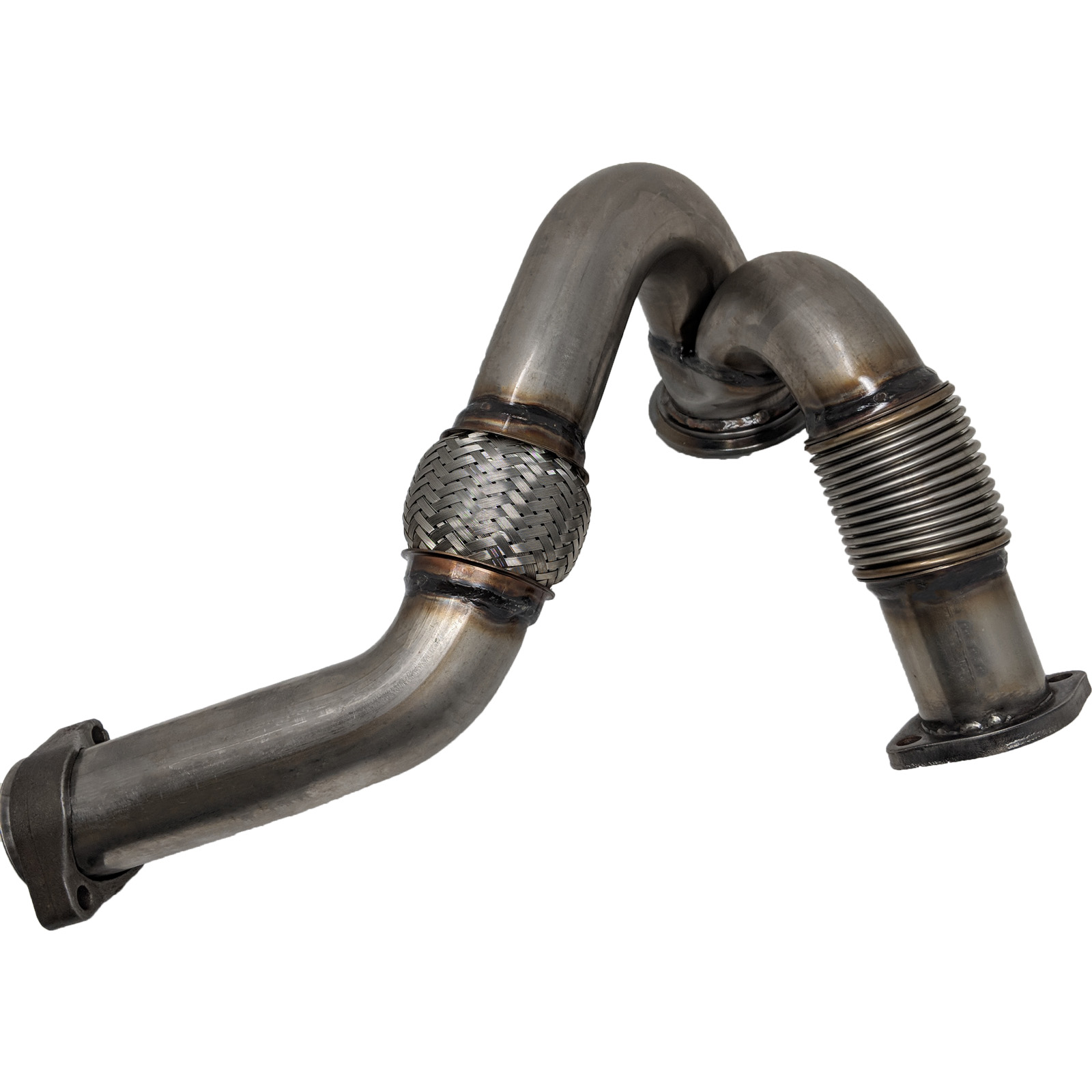 Turbo Exhaust Y-Pipe Up Pipe For 2003-2007 Ford F250 F350 F450 F550 6.0L