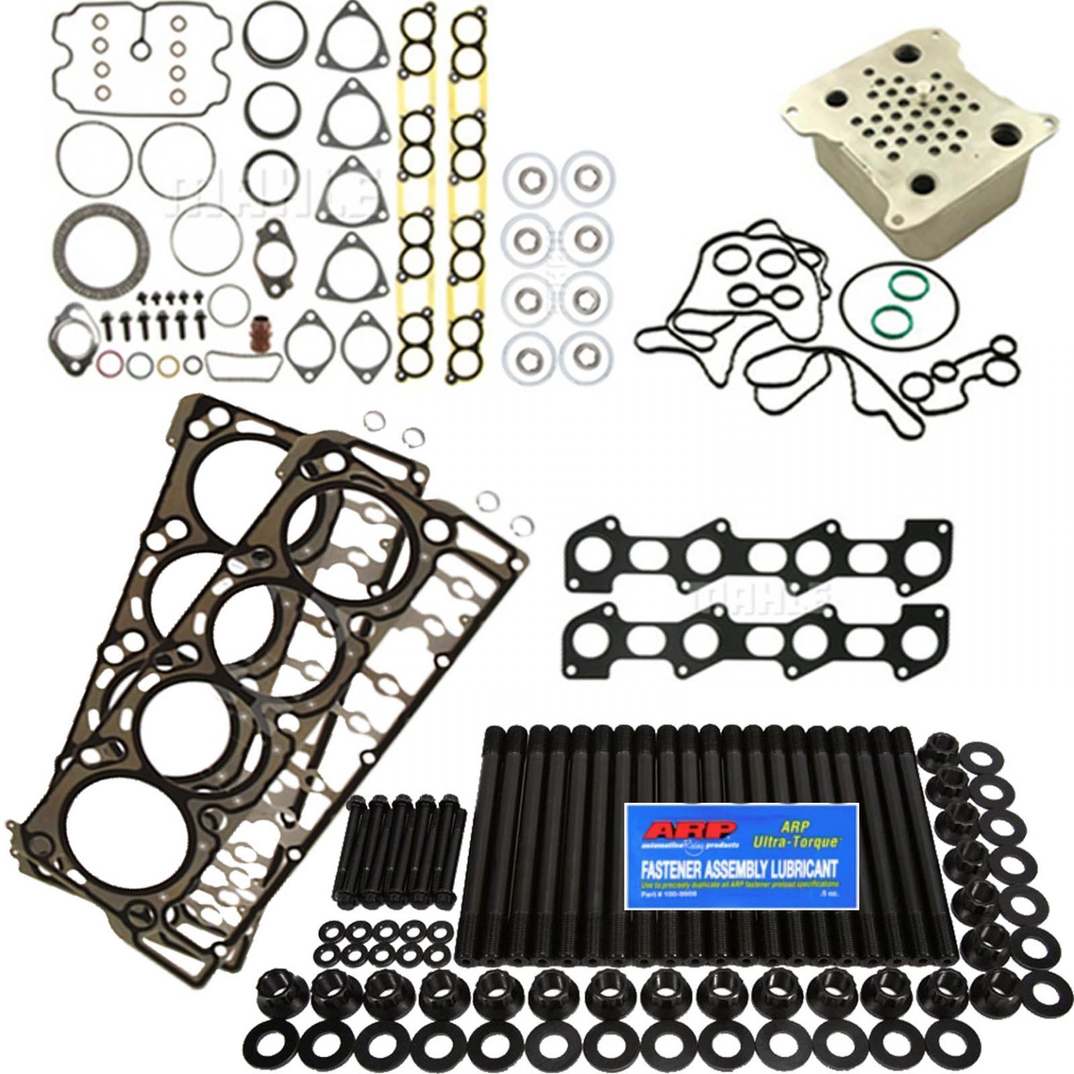 DK Engine Parts O-Ring Loaded Cylinder Heads For Ford 6.4L Powerstroke - Set, No Core Charge
