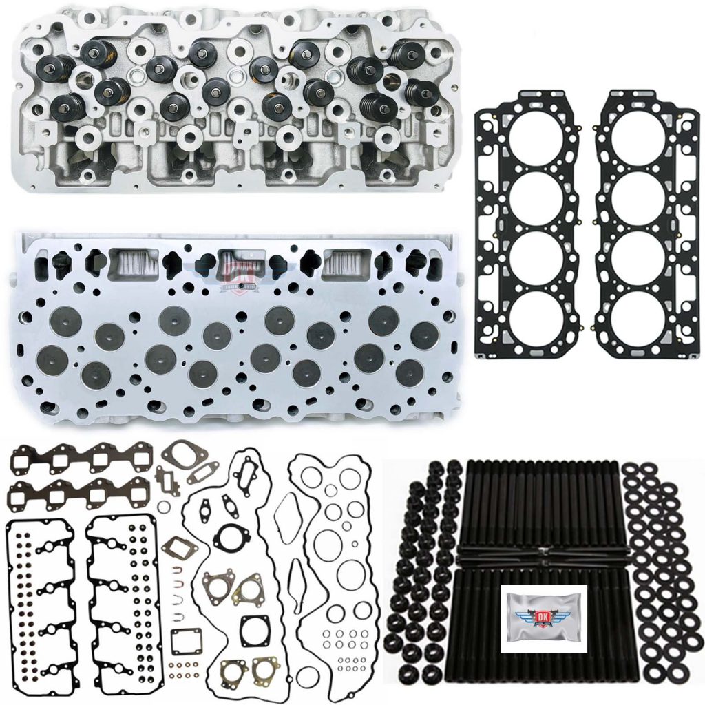 New LMM Cylinder Heads w/ Aftermarket Studs & Head Gasket Set