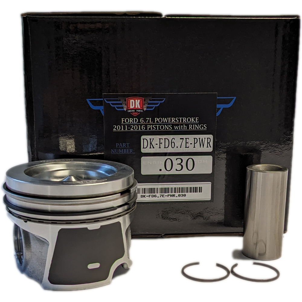 Ford 6.7E Pistons - .030